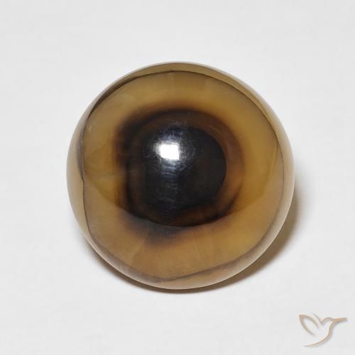 10.71 ct Round Agate, 13.3 mm From Indonesia, Photo A