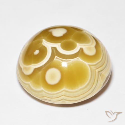Agate Gemstone in 25.4 x 25 mm Size for Sale, Agate Stone in Multicolor Color