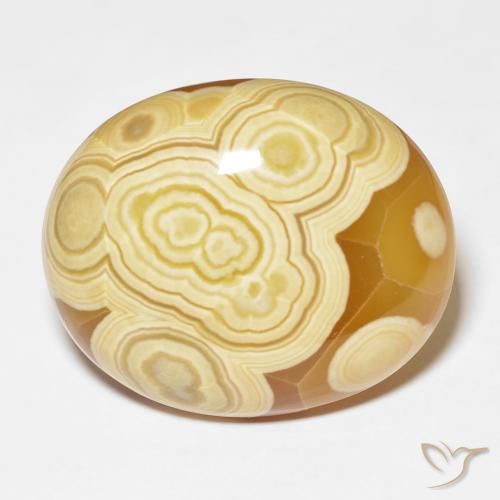 38.35ct Natural Multicolor Agate, Oval, Opaque