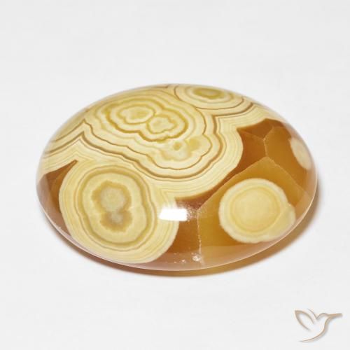 Agate Gemstone in 24.9 x 20.6 mm Size for Sale, Agate Stone in Multicolor Color