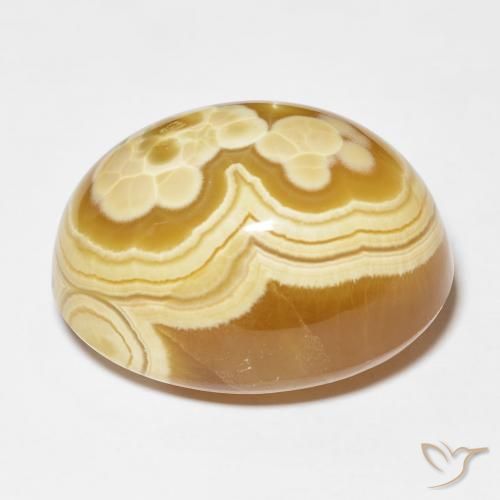Agate Gemstone in 22.7 x 17.6 mm Size for Sale, Agate Stone in Multicolor Color