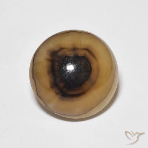 8.00ct Natural Multicolor Agate, Round, Translucent