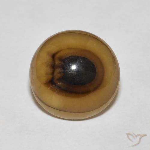 7.04ct Natural Multicolor Agate, Round, Translucent