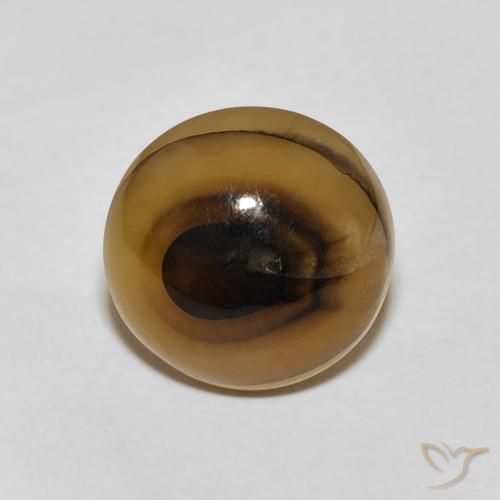8.35ct Natural Multicolor Agate, Round, Translucent
