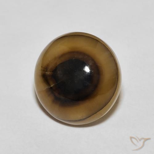 9.22 ct Multicolor Agate Stone, Natural Agate in Round Cabochon Shape for Sale