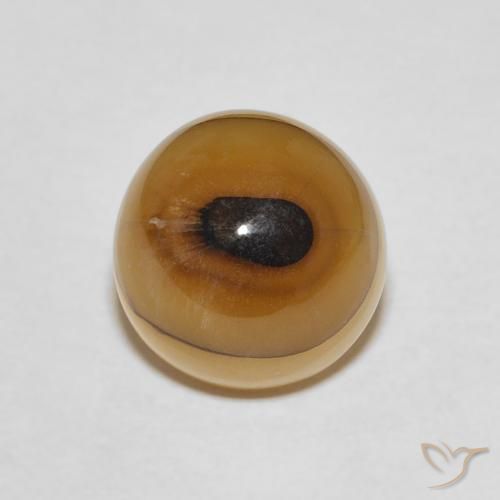 6.78ct Natural Multicolor Agate, Round, Translucent