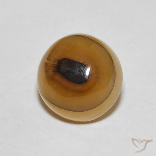 6.78 ct Multicolor Agate Stone, Natural Agate in Round Cabochon Shape for Sale