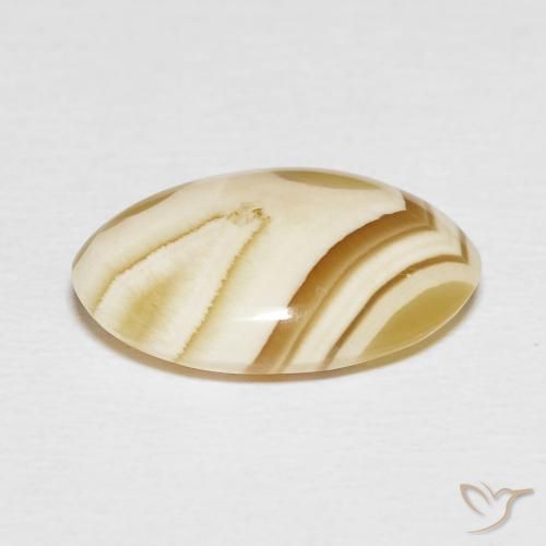 Agate Gemstone in 15.6 x 10.9 mm Size for Sale, Agate Stone in Multicolor Color