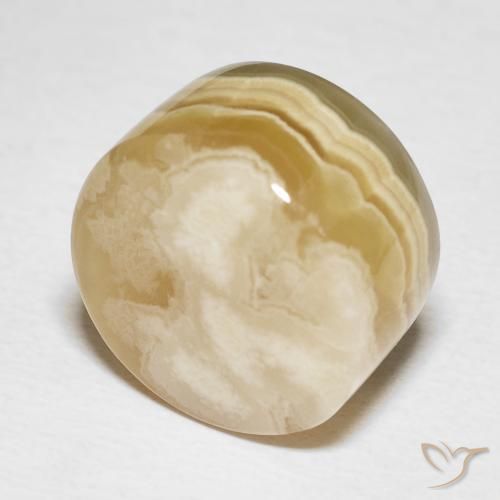 16.66 ct Multicolor Agate Stone, Natural Agate in Barrel / Full-Round Shape for Sale