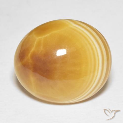 19.09 ct Oval Agate, 18.1 x 15.6 mm From Indonesia, Photo A