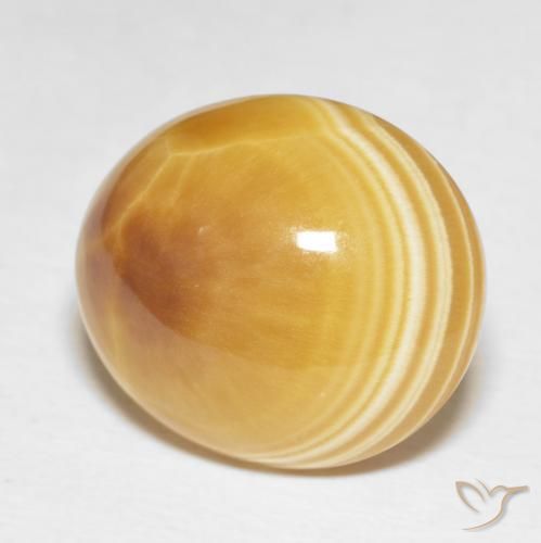 19.09 ct Multicolor Agate Stone, Natural Agate in Oval Cabochon Shape for Sale