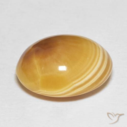 Agate Gemstone in 18.1 x 15.6 mm Size for Sale, Agate Stone in Multicolor Color