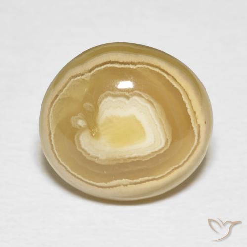 7.07ct Natural Multicolor Agate, Oval, Opaque