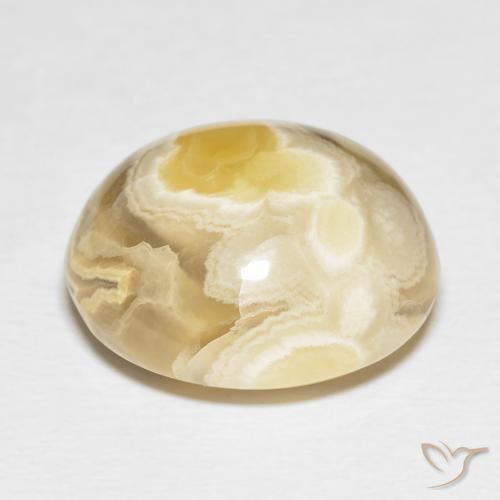 Agate Gemstone in 18.1 x 16.8 mm Size for Sale, Agate Stone in Multicolor Color