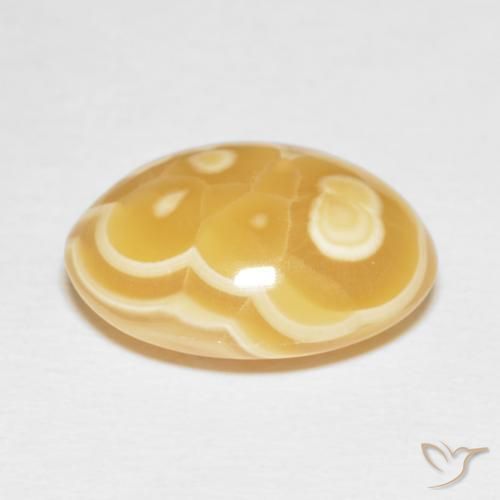 Agate Gemstone in 18.2 x 14.5 mm Size for Sale, Agate Stone in Multicolor Color