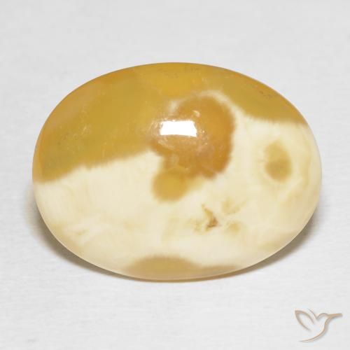 18.52ct Natural Multicolor Agate, Oval, Opaque