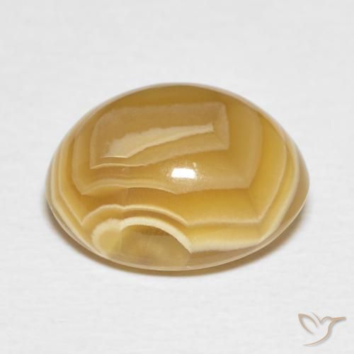Agate Gemstone in 13.6 x 11.5 mm Size for Sale, Agate Stone in Multicolor Color