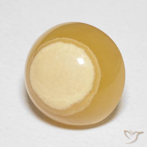 9.18 ct Multicolor Agate Stone, Natural Agate in Round Cabochon Shape for Sale