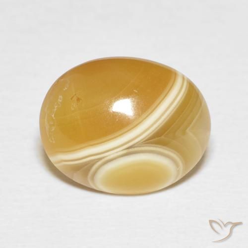 6.27ct Natural Multicolor Agate, Oval, Opaque