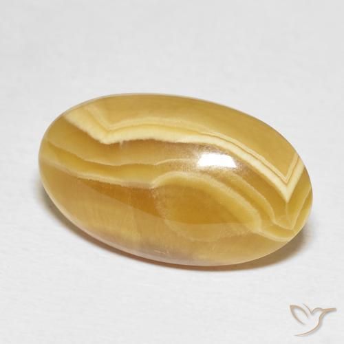 12.75 ct Multicolor Agate Stone, Natural Agate in Oval Cabochon Shape for Sale