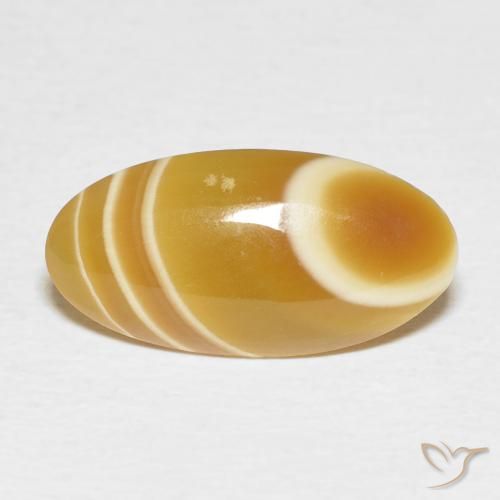 4.82ct Natural Multicolor Agate, Oval, Opaque