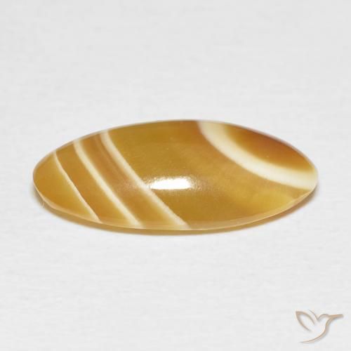 Agate Gemstone in 16.8 x 8.4 mm Size for Sale, Agate Stone in Multicolor Color