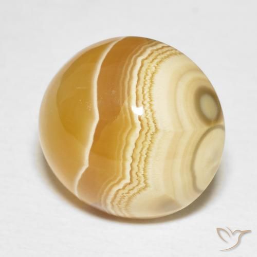 13.26 ct Multicolor Agate Stone, Natural Agate in Oval Cabochon Shape for Sale
