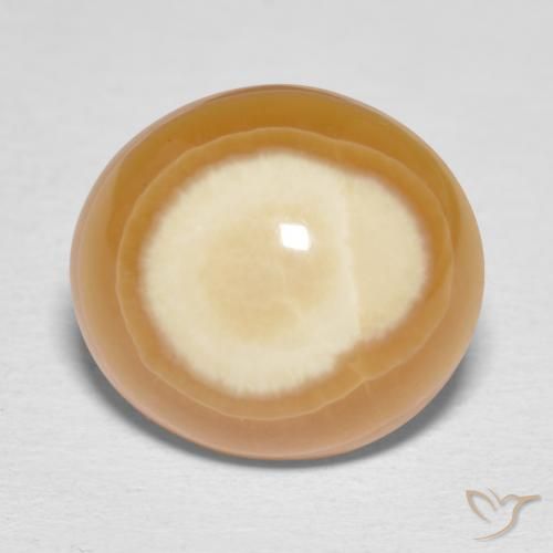 16.74ct Natural Multicolor Agate, Oval, Opaque