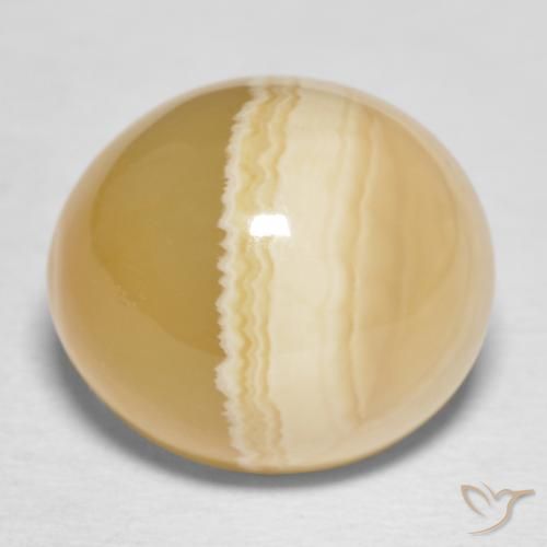 21.82ct Natural Multicolor Agate, Oval, Opaque