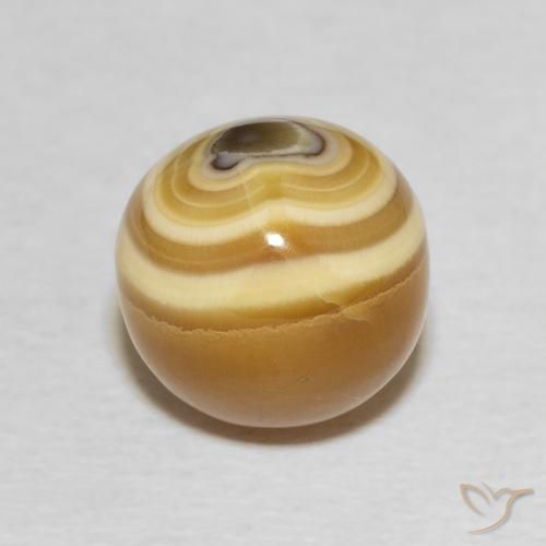 7.67ct Natural Multicolor Agate, Sphere / Ball, Opaque