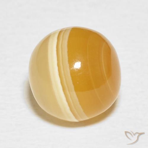 5.06 ct Multicolor Agate Stone, Natural Agate in Ball Shape for Sale