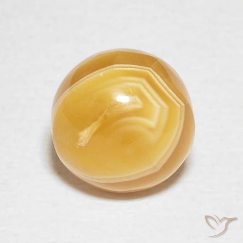 Agate Gemstone in 8.5 mm Size for Sale, Agate Stone in Multicolor Color