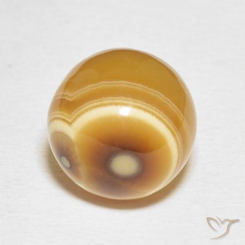 Agate Gemstone in 11 mm (calibrated) Size for Sale, Agate Stone in Multicolor Color