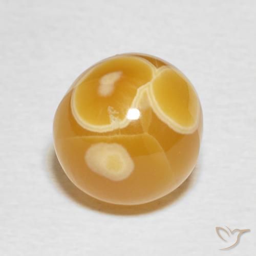 5.00 ct Multicolor Agate Stone, Natural Agate in Ball Shape for Sale