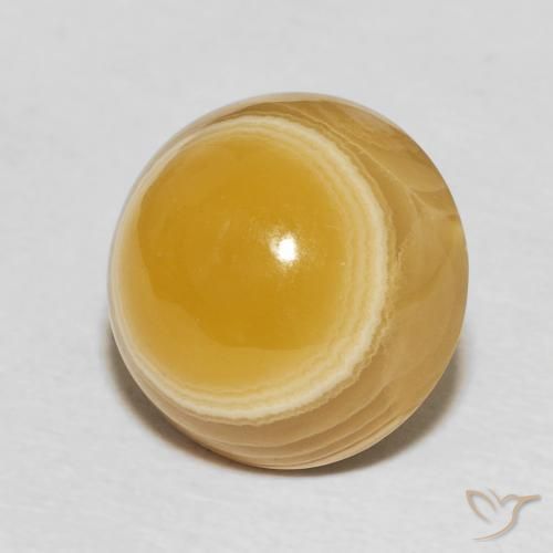 12.25 ct Multicolor Agate Stone, Natural Agate in Round Cabochon Shape for Sale