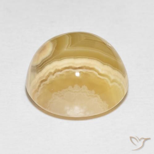 Agate Gemstone in 15 mm (calibrated) Size for Sale, Agate Stone in Multicolor Color