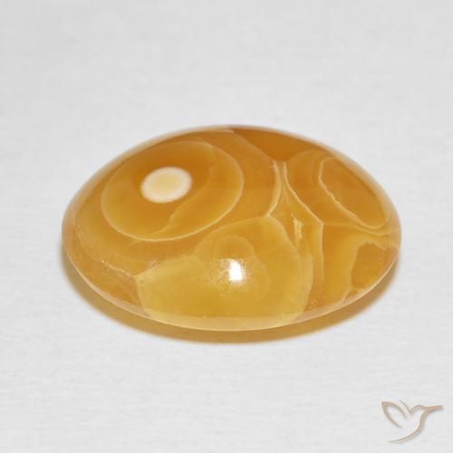 Agate Gemstone in 17.2 x 15.1 mm Size for Sale, Agate Stone in Multicolor Color