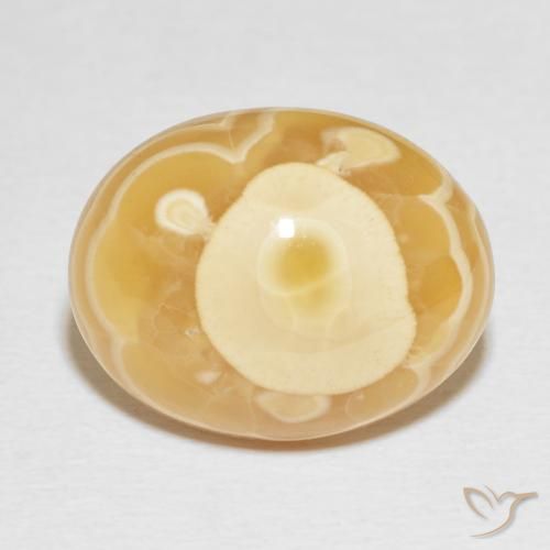 20.91ct Natural Multicolor Agate, Oval, Opaque