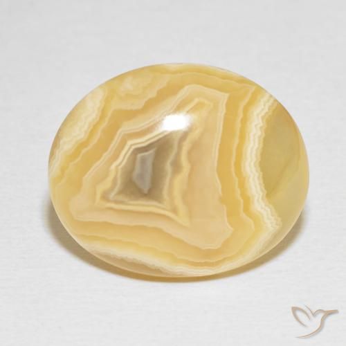 16.33ct Natural Multicolor Agate, Oval, Opaque
