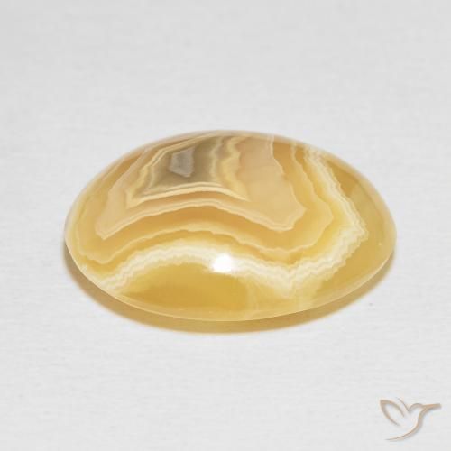 Agate Gemstone in 19.1 x 16 mm Size for Sale, Agate Stone in Multicolor Color