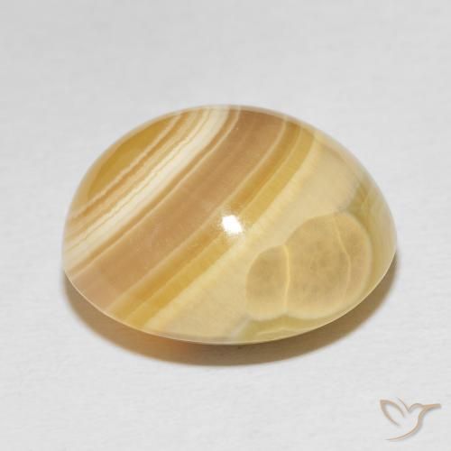 Agate Gemstone in 19 x 18 mm Size for Sale, Agate Stone in Multicolor Color