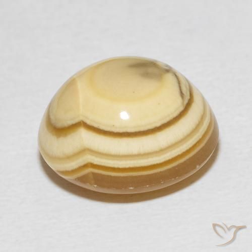Agate Gemstone in 14.3 x 13.4 mm Size for Sale, Agate Stone in Multicolor Color