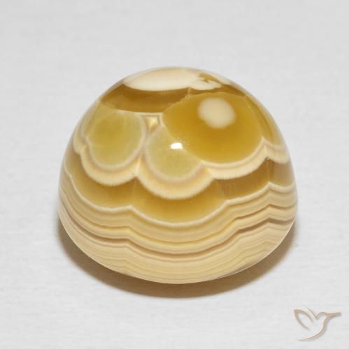 Agate Gemstone in 15 x 14.3 mm Size for Sale, Agate Stone in Multicolor Color