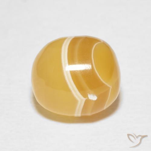 5.47 ct Multicolor Agate Stone, Natural Agate in Ball Shape for Sale