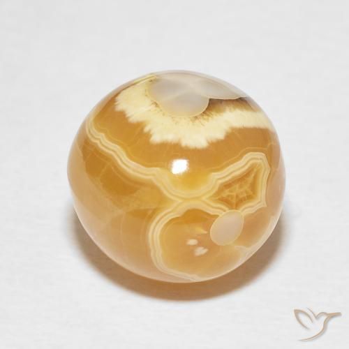 11.17 ct Multicolor Agate Stone, Natural Agate in Ball Shape for Sale