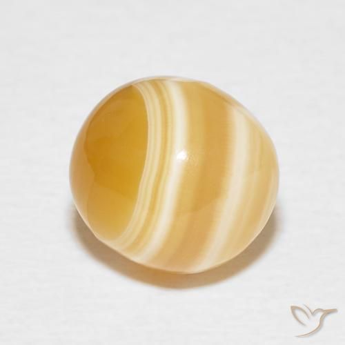 5.06 ct Multicolor Agate Stone, Natural Agate in Ball Shape for Sale