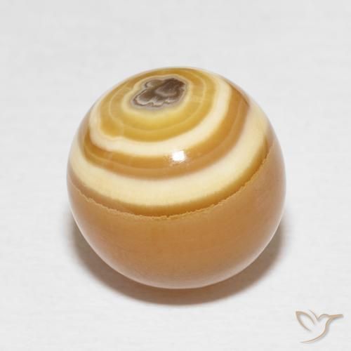 15.04 ct Multicolor Agate Stone, Natural Agate in Ball Shape for Sale