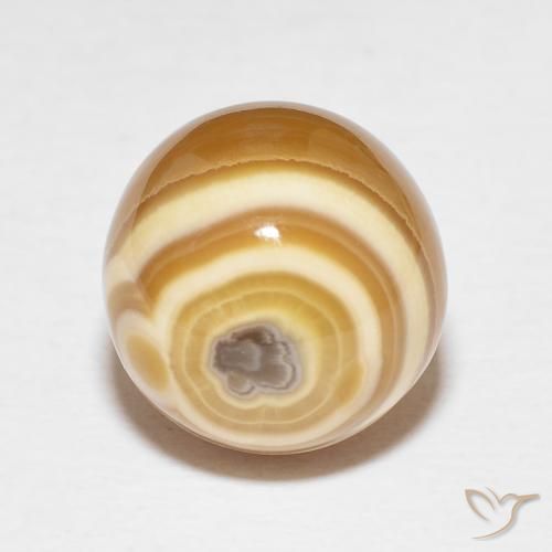 Agate Gemstone in 12 mm (calibrated) Size for Sale, Agate Stone in Multicolor Color