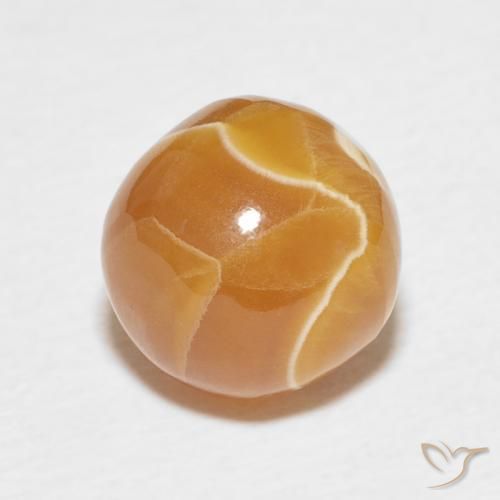 5.49 ct Multicolor Agate Stone, Natural Agate in Ball Shape for Sale