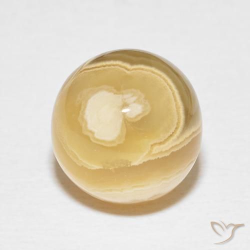 10.12 ct Loose Ball Agate, 10.9 mm From Indonesia, Photo A